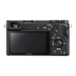 Hybride - Sony Alpha 6000 Zwart + Lens Sony 16-50 f/3.5-5.6