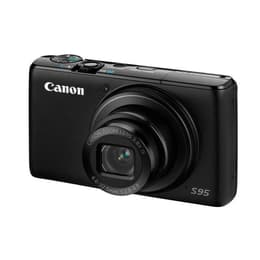 Compact Canon PowerShot S95 - Zwart