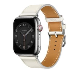 Apple Watch (2021) GPS + Cellular 45 mm - Roestvrij staal Zilver