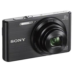 Compactcamera CyberShot DSC-W830 - Zwart + Sony Vario-Tessar 25-200 mm f/3.3-6.3 f/3.3-6.3