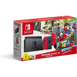Switch 32GB - Rood - Limited edition Super Mario Odyssey + Super Mario Odyssey