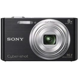Compactcamera Cyber-shot DSC-W730 - Zwart + Sony Carl Zeiss Vario-Tessar 25–224mm f/3.3–6.3 f/3.3–6.3