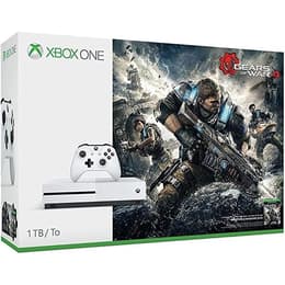 Xbox One S 1000GB - Wit + Gears of War 4