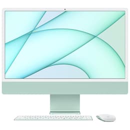 iMac 24" (Begin 2021) M1 3.2 GHz - SSD 256 GB - 8GB QWERTY - Engels (VS)