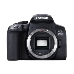 Spiegelreflexcamera Canon EOS 850D - Zwart + Lens Canon 18-55 mm f/3.5-5.6