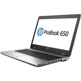 HP ProBook 650 G2 15" Core i5 2.4 GHz - SSD 128 GB - 8GB AZERTY - Frans