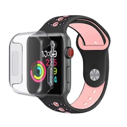 Hoesje Apple Watch Series 4 - 44 mm - Kunststof - Transparant
