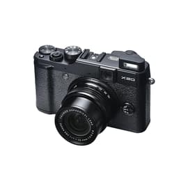 Compactcamera X20 - Zwart + Fujifilm Fujifilm Fujinon Aspherical Lens f/2.0-2.8