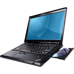Lenovo ThinkPad T500 15" Core 2 2.4 GHz - SSD 64 GB - 4GB AZERTY - Frans
