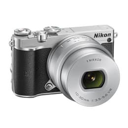 Hybride camera 1 J5 - Zilver/Zwart + Nikon 1 Nikkor 10-30 mm f/3.5-5.6 VR f/3.5-5.6VR