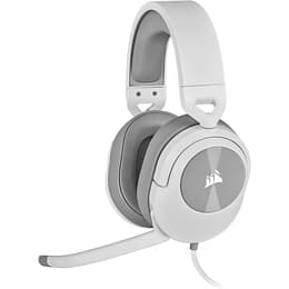 HS55 geluidsdemper gaming Hoofdtelefoon - bedraad microfoon Wit