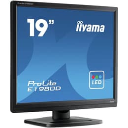 19-inch Iiyama E1980SD 1920 x 1080 LCD Beeldscherm Zwart