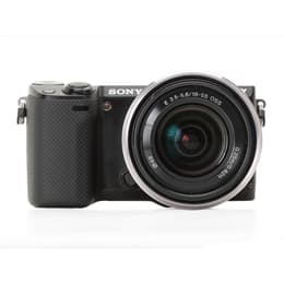 Hybride Camera Sony NEX-5N Zwart + Lens Sony 18-55 mm f/3.5-5.6 OSS