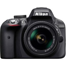 Reflex D3300 - Zwart + Nikon AF-P DX Nikkor 18-55mm f/3.5-5.6G VR f/3.5-5.6