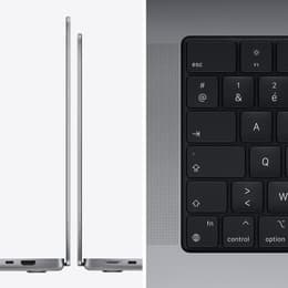 MacBook Pro 14" (2021) - Apple M1 Pro met 10‑core CPU en 14-core GPU - 16GB RAM - SSD 512GB - QWERTY - Engels