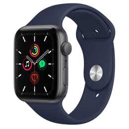 Apple Watch Series 4 (2018) GPS 44 mm - Aluminium Spacegrijs - Sportbandje Blauw