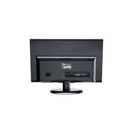 21,5-inch Aoc e2250Swda 1920 x 1080 LCD Beeldscherm Zwart