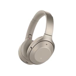 WH-1000Xm2 geluidsdemper Hoofdtelefoon - bedraad + draadloos microfoon Goud