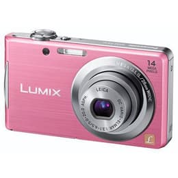 Compactcamera Lumix DMC-FS16 - Roze + Panasonic Leica DC Vario-Elmar 28-112 mm f/3.1-6.5 ASPH. f/3.1-6.5