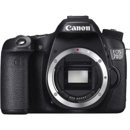 Reflex EOS 70D - Zwart + Canon EF-S 18-55mm f/3.5-5.6 IS STM f/3.5-5.6