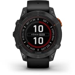Horloges Garmin Cardio GPS fenix 7 pro solar - Zwart