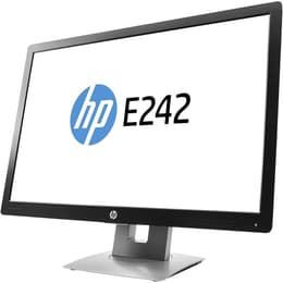 24-inch HP EliteDisplay E242 1920 x 1200 LED Beeldscherm Zwart
