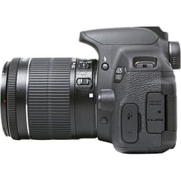 Spiegelreflexcamera EOS 700D - Zwart + Canon EF-S 18-55mm f/3.5-5.6 IS STM + EF-S 55-250mm f/4-5.6 IS STM f/3.5-5.6 + f/4-5.6