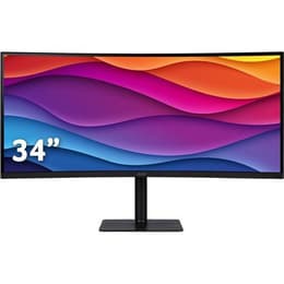 34-inch Acer CZ342CUR 3440 x 1440 LED Beeldscherm Grijs