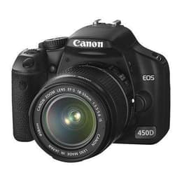 Spiegelreflexcamera EOS 450D - Zwart + Canon Zoom Lens EF-S 18-55mm f/3.5-5.6 IS f/3.5-5.6 IS