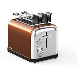Broodrooster Zephir Vintage Bronze 2 sleuven - Brons