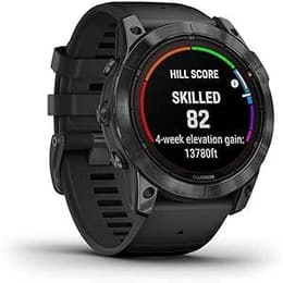 Horloges Garmin Cardio GPS FENIX 7X PRO SOLAR - Zwart