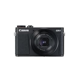 Compactcamera PowerShot G9 X Mark II - Zwart + Canon Canon Zoom 3x IS 10.2-30.6 mm f/2-4.9 f/2-4.9