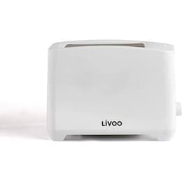 Broodrooster Livoo DOD162W 2 sleuven - Wit