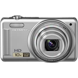 Compactcamera VR-310 - Grijs + Olympus Olympus Wide Optical Zoom 24-240 mm f/3-5.7 f/3-5.7
