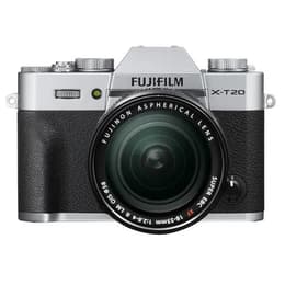 DSLR - Fujifilm X-T20 - Grijs + Fujifilm XF 18-55mm f/2.8-4 R LM OIS
