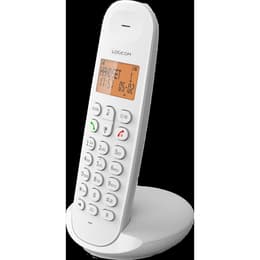 DECT Sans fil Iloa 150 Solo Mains libres Blanc Logicom Vaste telefoon