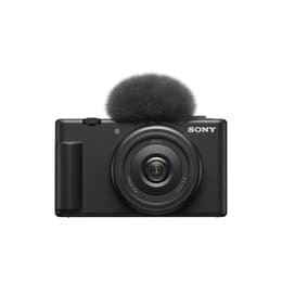 Compactcamera ZV-1F - Zwart + Sony Tessar AF 20mm f/2 f/2