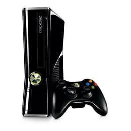 Console Microsoft Xbox 360 Slim 320GB + Joystick - Zwart