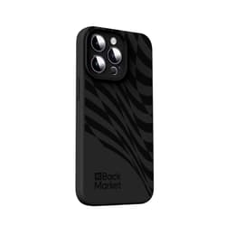 Back Market Hoesje iPhone 14 pro en beschermend scherm - Gerecycled plastic - Zwart