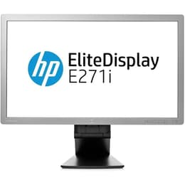 27-inch HP EliteDisplay E271I 1920x1080 LCD Beeldscherm Wit/Zwart