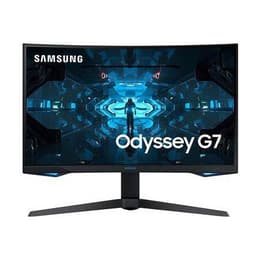 27-inch Samsung Odyssey G7 C27G75TQSU 2560 x 1440 QLED Beeldscherm Zwart