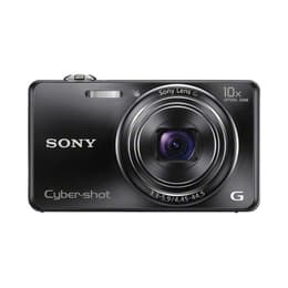 Compactcamera Cyber-shot DSC-WX100 - Zwart + Sony Sony G 25-250 mm f/3.3-5.9 f/3.3-5.9