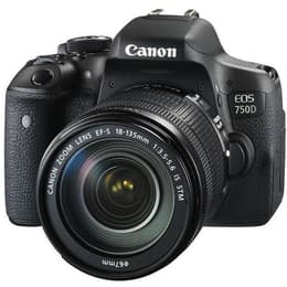 SLR Canon EOS 750D + Lens Canon 18-135mm f/3.5-5.6