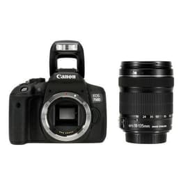 Reflex EOS 750D - Zwart + Canon Zoom EF-S 18-135mm f/3.5-5.6 IS STM f/3.5-5.6