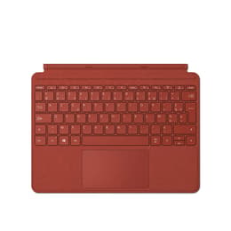 Toetsenbord AZERTY Frans Draadloos MICROSOFT Clavier Type Cover Surface Rouge Coquelicot pour Surface Go 3 - AZERTY