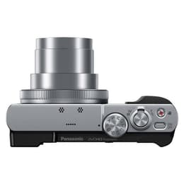 Compactcamera Lumix DMC-TZ70 - Zwart/Zilver + Panasonic Leica DC Vario-Elmar 24–720mm f/3.3–6.4 ASPH f/3.3-6.4