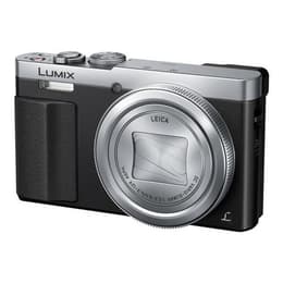 Compactcamera Lumix DMC-TZ70 - Zwart/Zilver + Panasonic Leica DC Vario-Elmar 24–720mm f/3.3–6.4 ASPH f/3.3-6.4