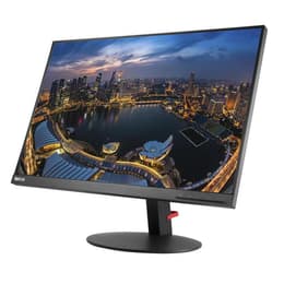 24-inch Lenovo ThinkVision T24d-10 1920 x 1200 LED Beeldscherm Zwart