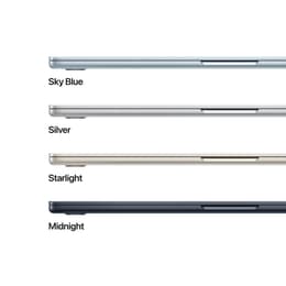 MacBook Air 15" (2025) - Apple M4 met 10‑core CPU en 10-core GPU - 16GB RAM - SSD 256GB - Standaarddisplay - QWERTY - Nederlands