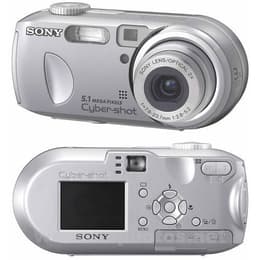 Compactcamera Cyber-shot DSC-P93 - Grijs + Sony Sony Optical Zoom Lens 38-114mm f/2.8-5.2 f/2.8-5.2
